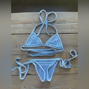 Same Swim Denim Bikini size XS